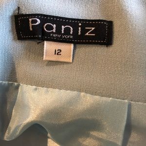 Paniz size 12 light blue pencil skirt